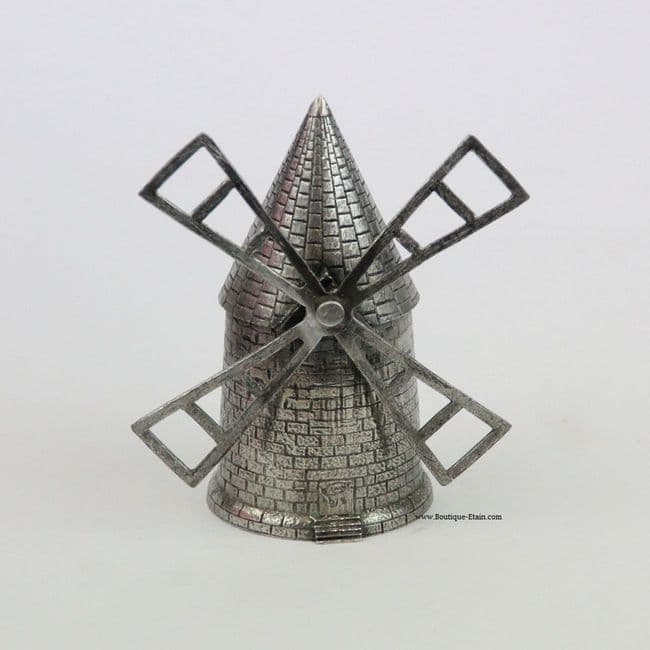 Moulin miniature en étain (H10cm)