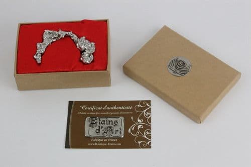 Pépite en étain dans coffret 29 g environ