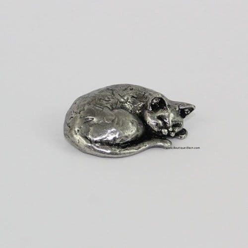 Patenron GM le chat qui dort en étain