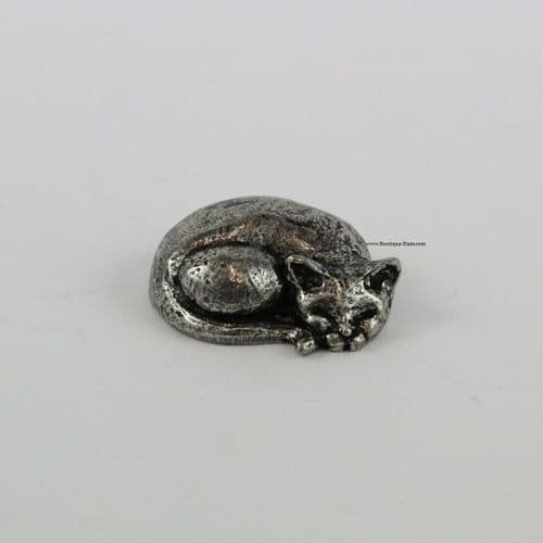 Patenron PM le chat qui dort en étain