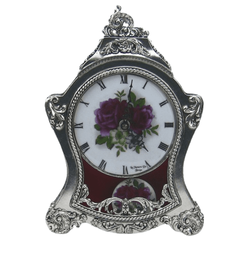 Pendule de cheminée style Florence