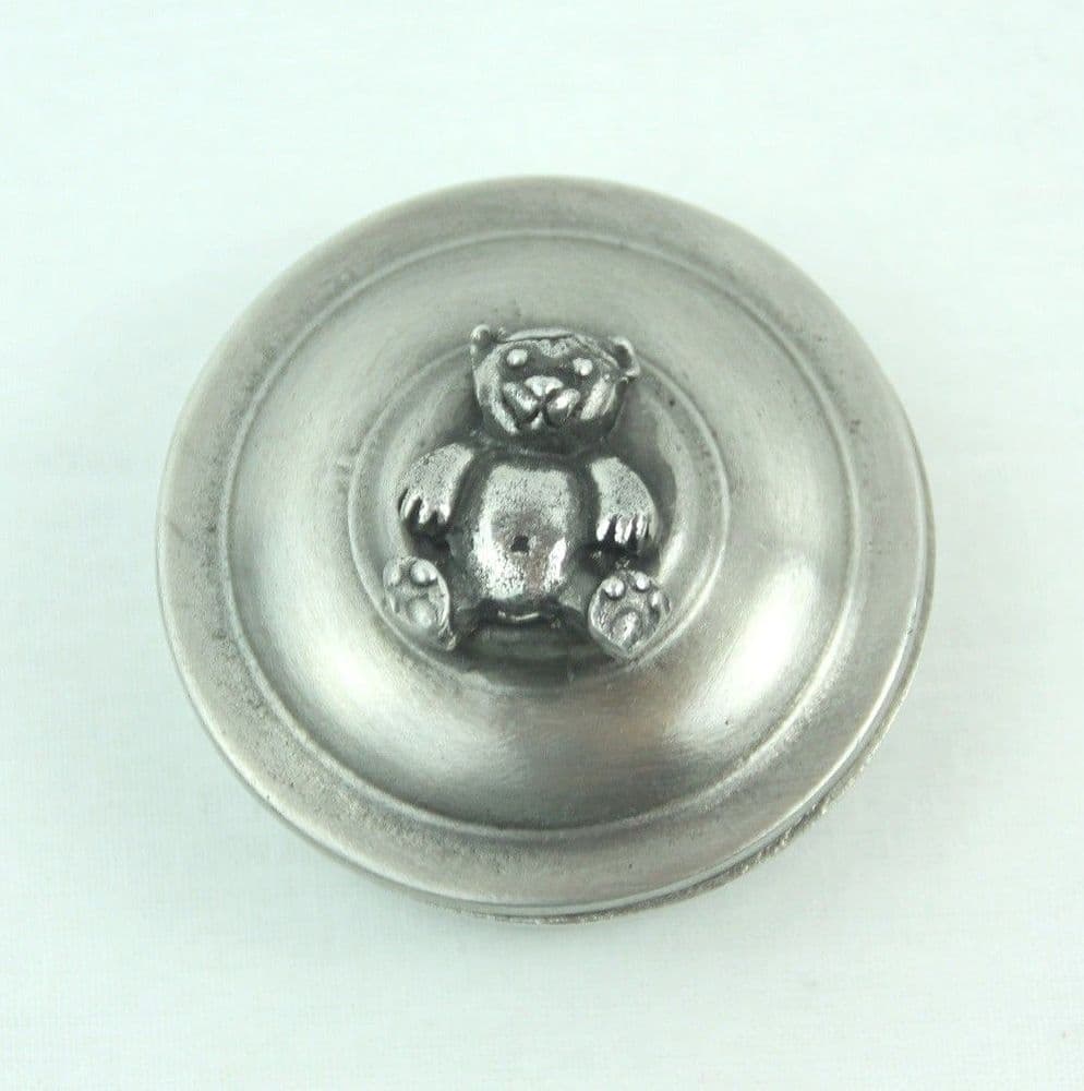 Petit boîte à dent nounours en étain