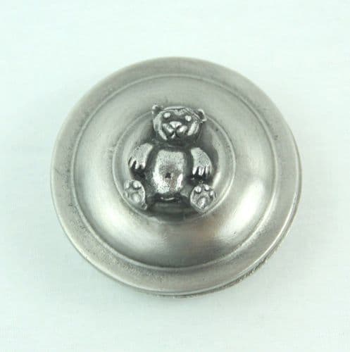 Petit boîte à dent nounours en étain