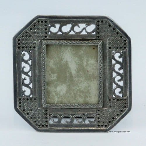 Petit cadre photo en étain