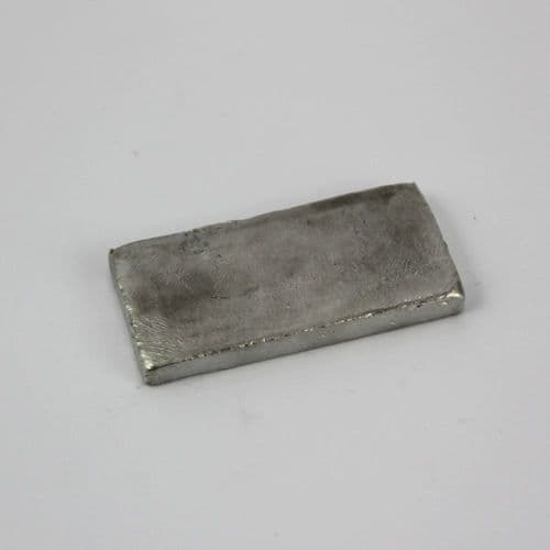 Petit lingot brut d'étain 60 gr