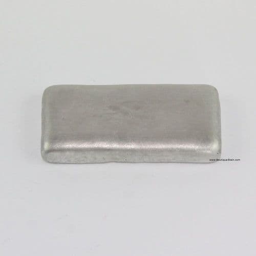 Petit lingot brut d'étain idéal pour Noces d'étain