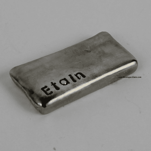 Lingot D’Étain Pur 99,9% - 200 G Pour Moulage Et Alimentation