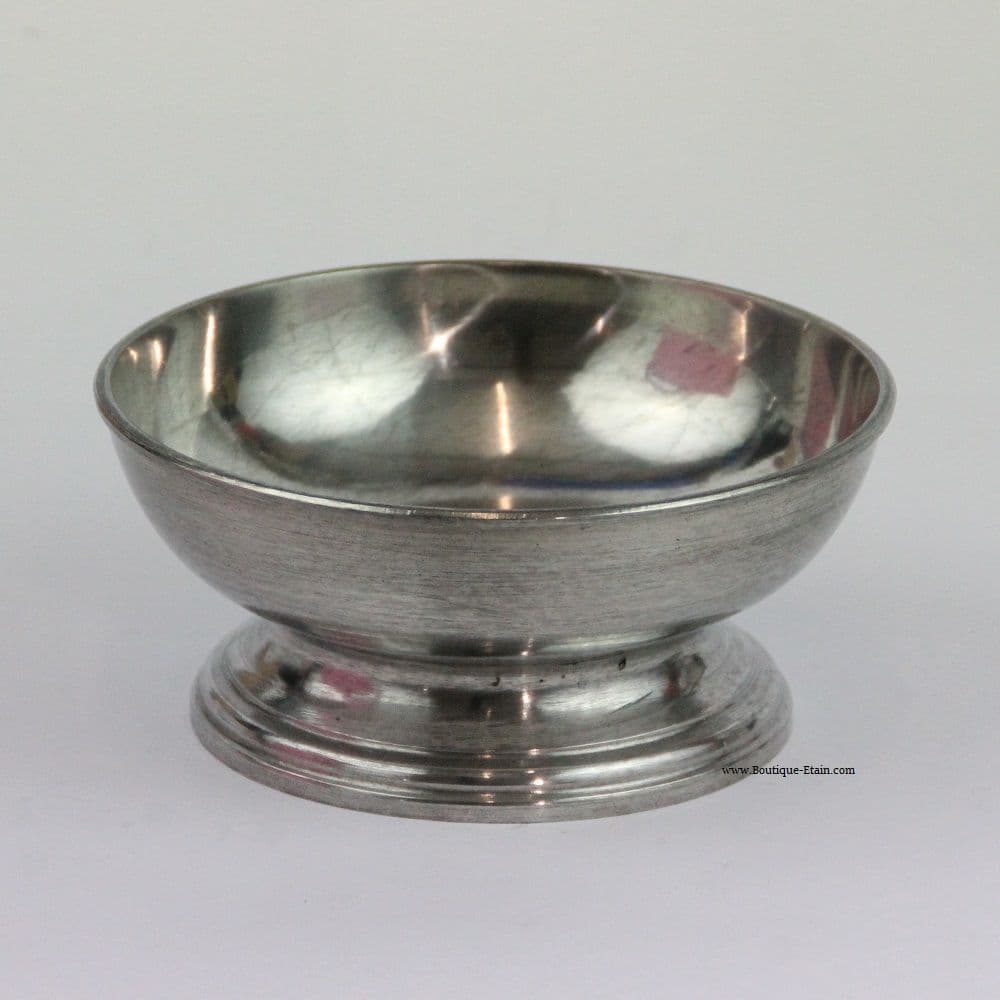 Petite coupe en étain , coupelle ⌀ 12,5cm