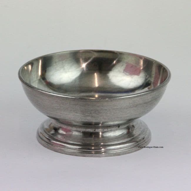 Petite coupe en étain , coupelle ⌀ 12,5cm