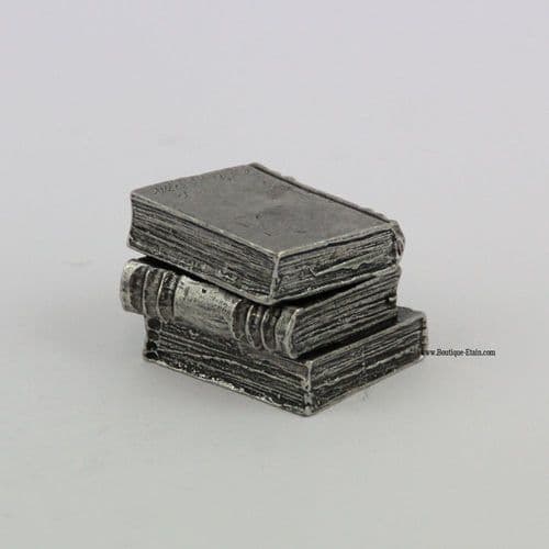 Pile de 3 livres en étain #1