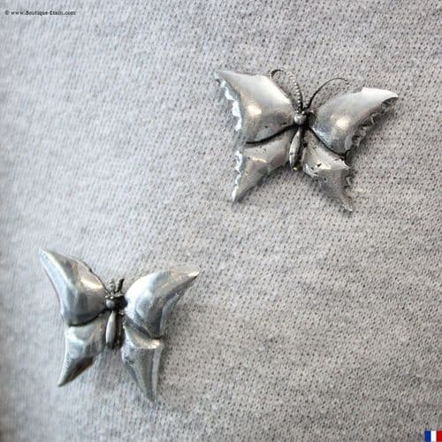 Pin's papillon en étain