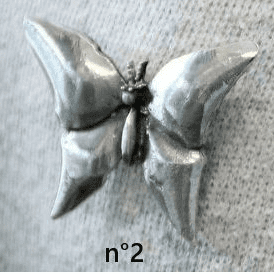 Pin's papillon en étain n°2