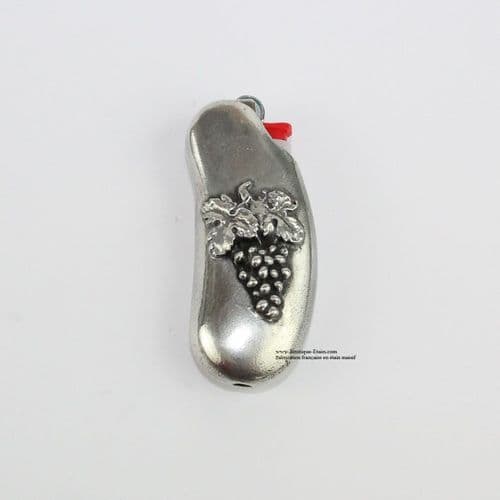 Porte briquet en étain Grappe de raisin