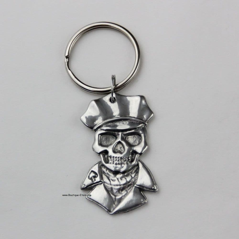 Porte-Clés Crâne Bagages Décor – Porte-Clé Tête de Mort avec chaîne argentée. Style gothique Porte-Clés Crâne Bagages Décor – Porte-Clé Tête de Mort avec chaîne argentée. Style gothique