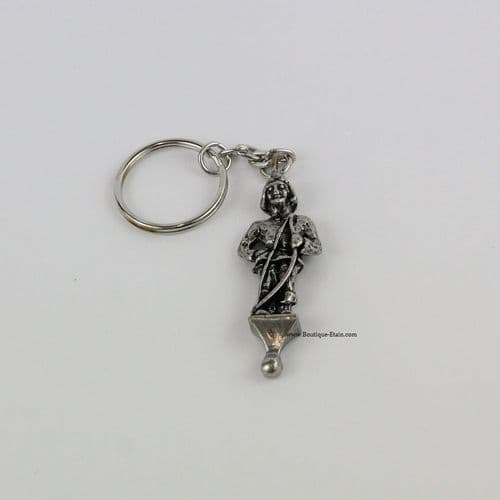 Porte clef en étain Archer Beffroi du Nord