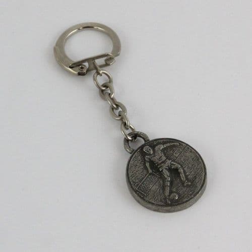 Porte clef en étain football
