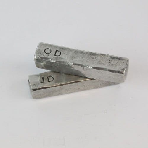 Porte couteau en étain à vos initiales