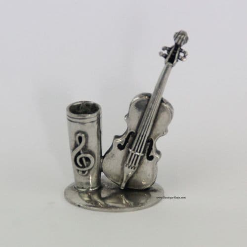 Porte mine ou porte plume motif violon