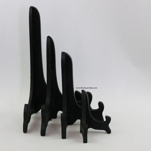 Présentoir chevalet support en bois pour assiette, cadre ou carrelage