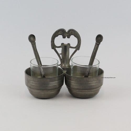 Présentoir à condiment, sel moutarde etc ...