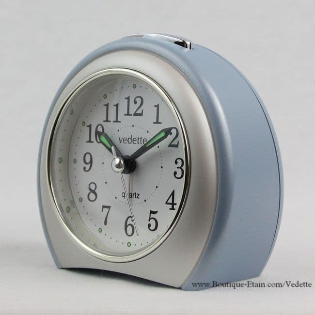 Réveil gris et bleu Vedette 204.1043.09