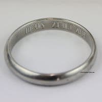 Rond de serviette, alliances géantes en étain