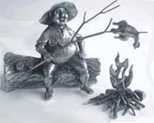 Sancho le gourmand en étain [13cm]