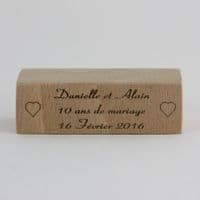 Socle en bois