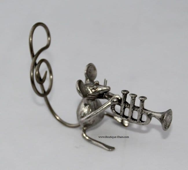 Souris musicienne la Trompette