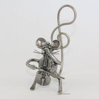 Souris musicienne le violoncelle