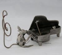 Souris musicienne Piano