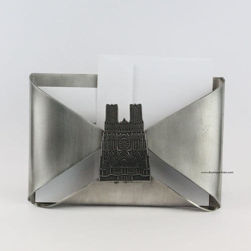 Support courrier ou porte-lettres cathédrale de Reims