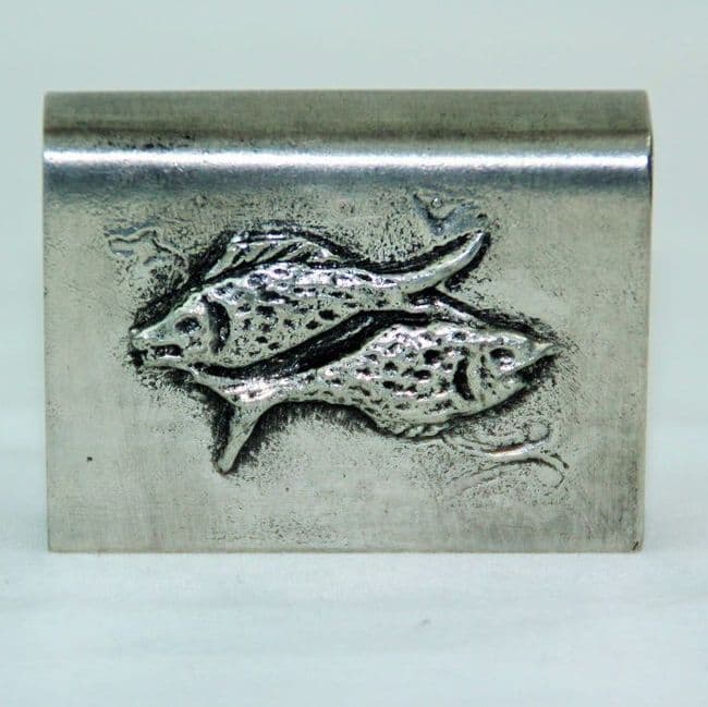 Support pour boîte d'allumettes Poisson