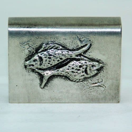 Support pour boîte d'allumettes Poisson
