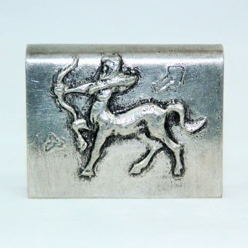 Support pour boîte d'allumettes sagittaire