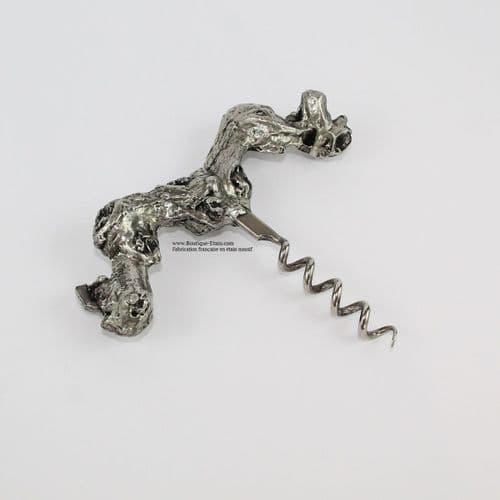 Tire bouchon ceps de vigne en étain