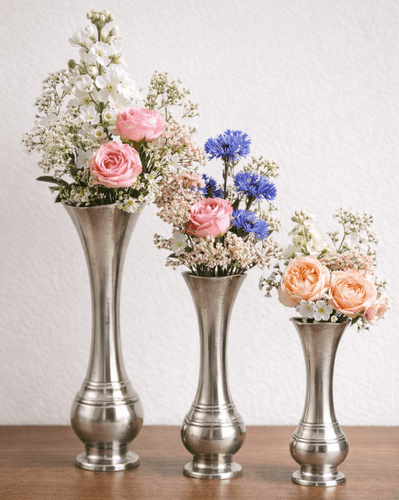 Vase en étain , différentes dimensions