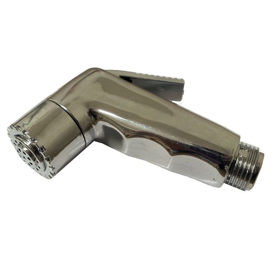 Chromed Plastic Hand Shower with Trigger 3/4" 19mm Connection