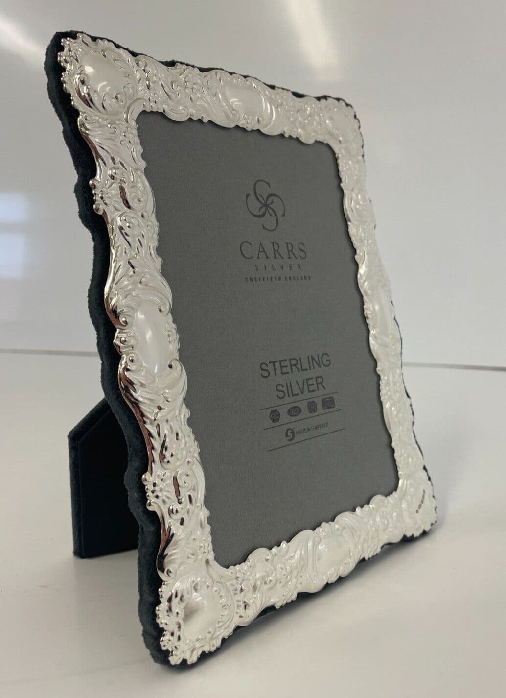 Carrs Sterling Silver Traditional 6x4" Photo Frame BA125