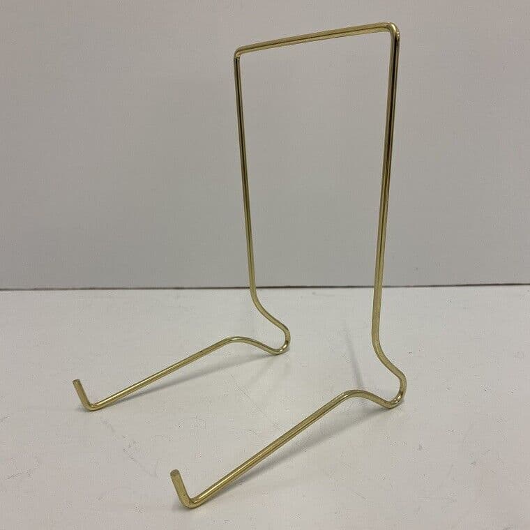 Gold Effect Large Dinner Plate Display Stands Pack