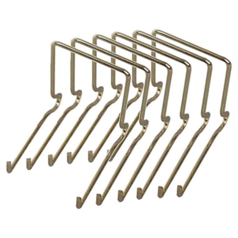 Gold Effect Large Dinner Plate Display Stands Pack