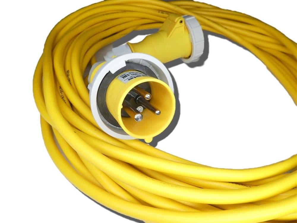 10m 110v 16amp extension lead 2 5mm cable IP67 rated