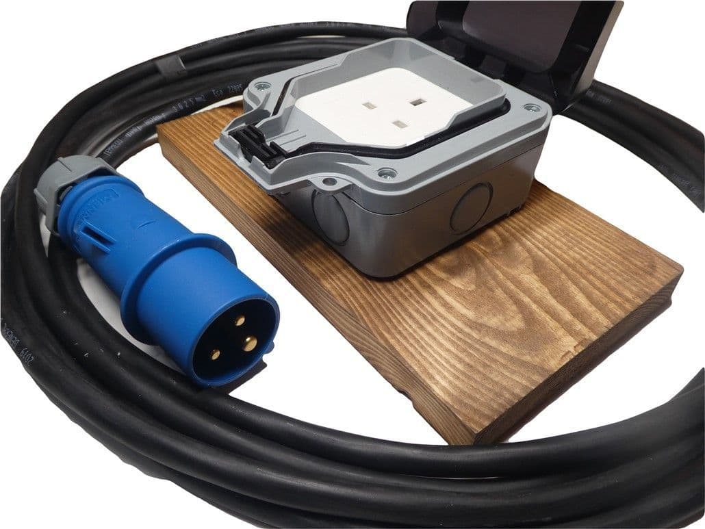 16amp plug to outdoor IP66 weatherproof socket