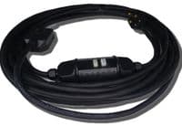 16m RCD protected single socket 13amp heavy duty extension lead
