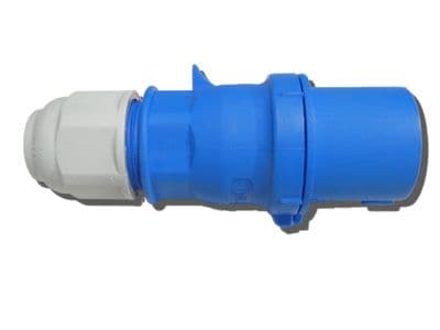 230volt 16a IP44 rated  quick connect screwless plug Typ:Bals 2126 QC