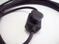 25m 15amp round pin plug/socket extension lead