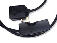 2m RCD protected single socket 13amp heavy duty extension lead