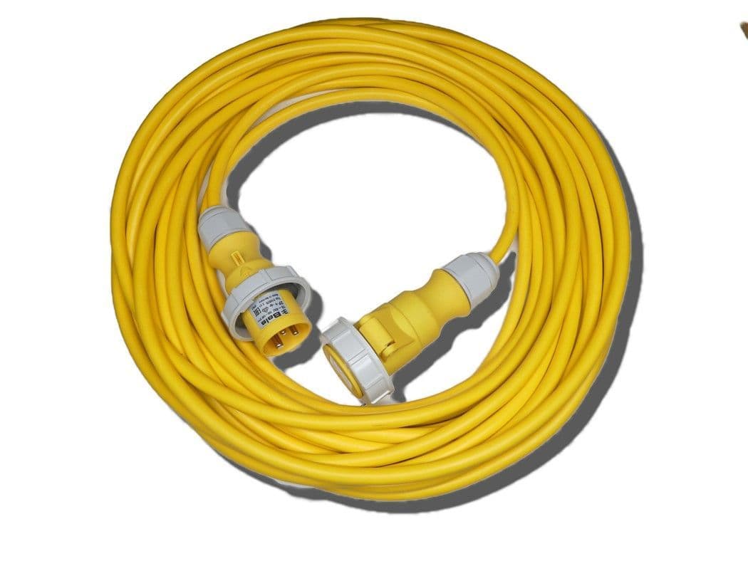 30m 110v 16amp extension lead 4mm cable IP67 rated