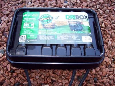 DRiBOX 285 meduim perfect for our 2 way outdoor extension leads