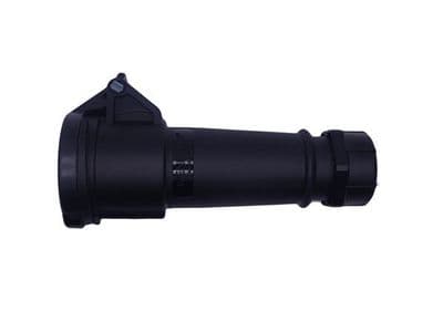 Events - Black 16a IP44 230v mennekes connector Typ: 21877ZC